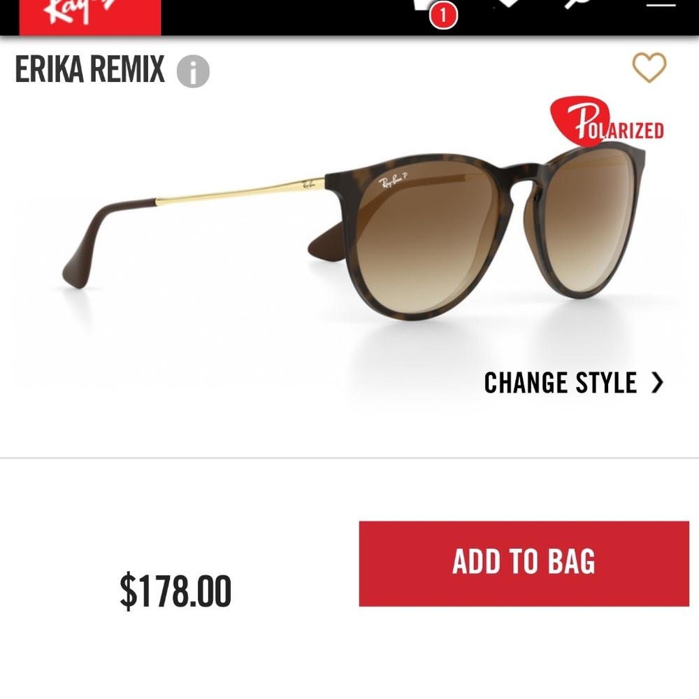 Ray-Ban Erika Polarized-- Custom